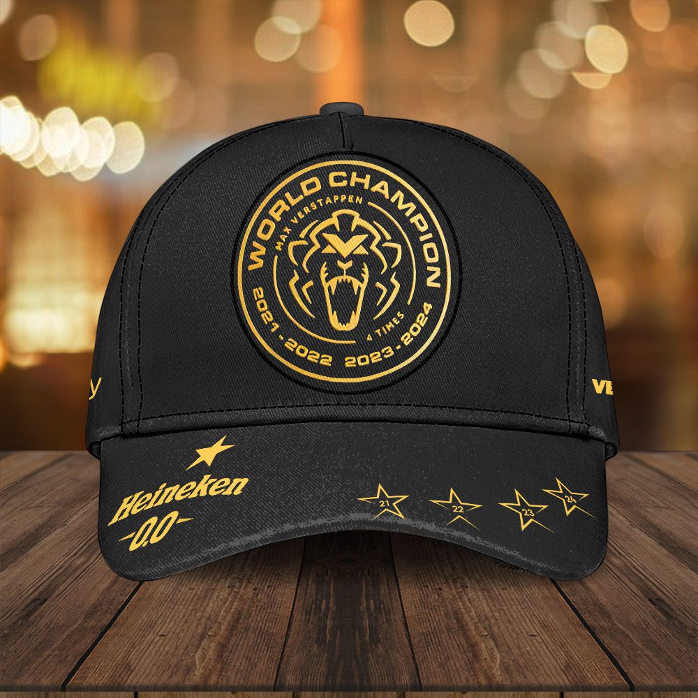 Red Bull Racing F1 Max Verstappen X Mv1 Classic Cap Grb1096 Max Verstappen 4 Time Hat 