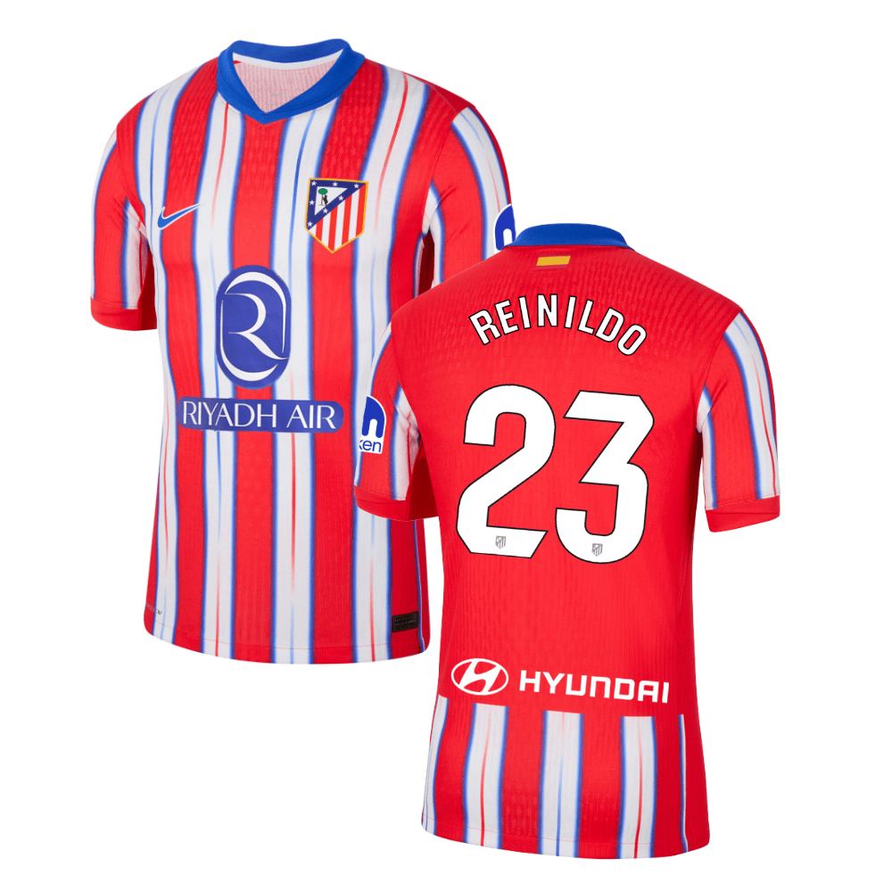 Reinildo Mandava 23 Atletico de Madrid 2024-25 Home Match Jersey - Red