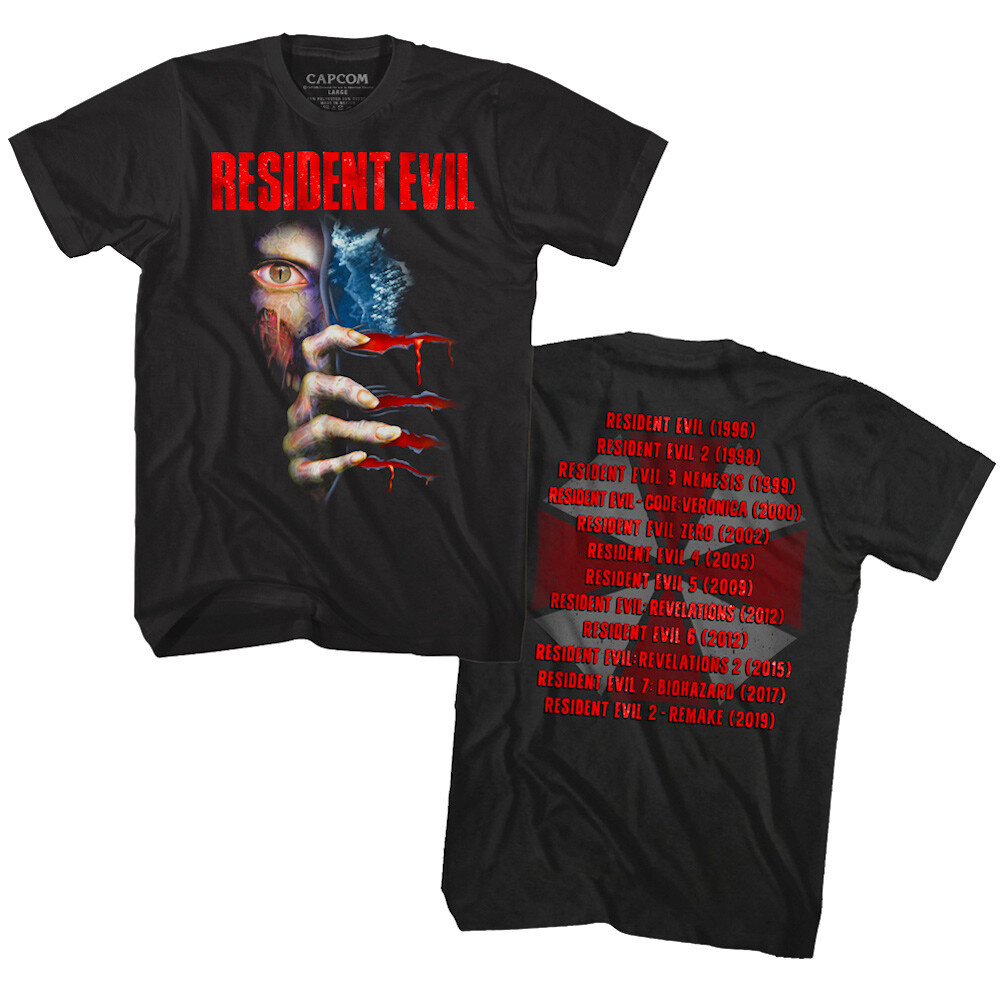 Resident Evil Release Dates Men'S T Shirt
