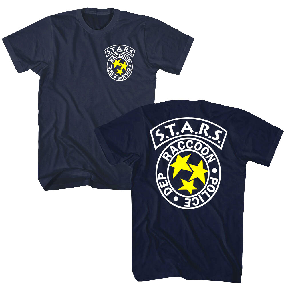 Resident Evil Stars Police Dept Men'S T Shirt