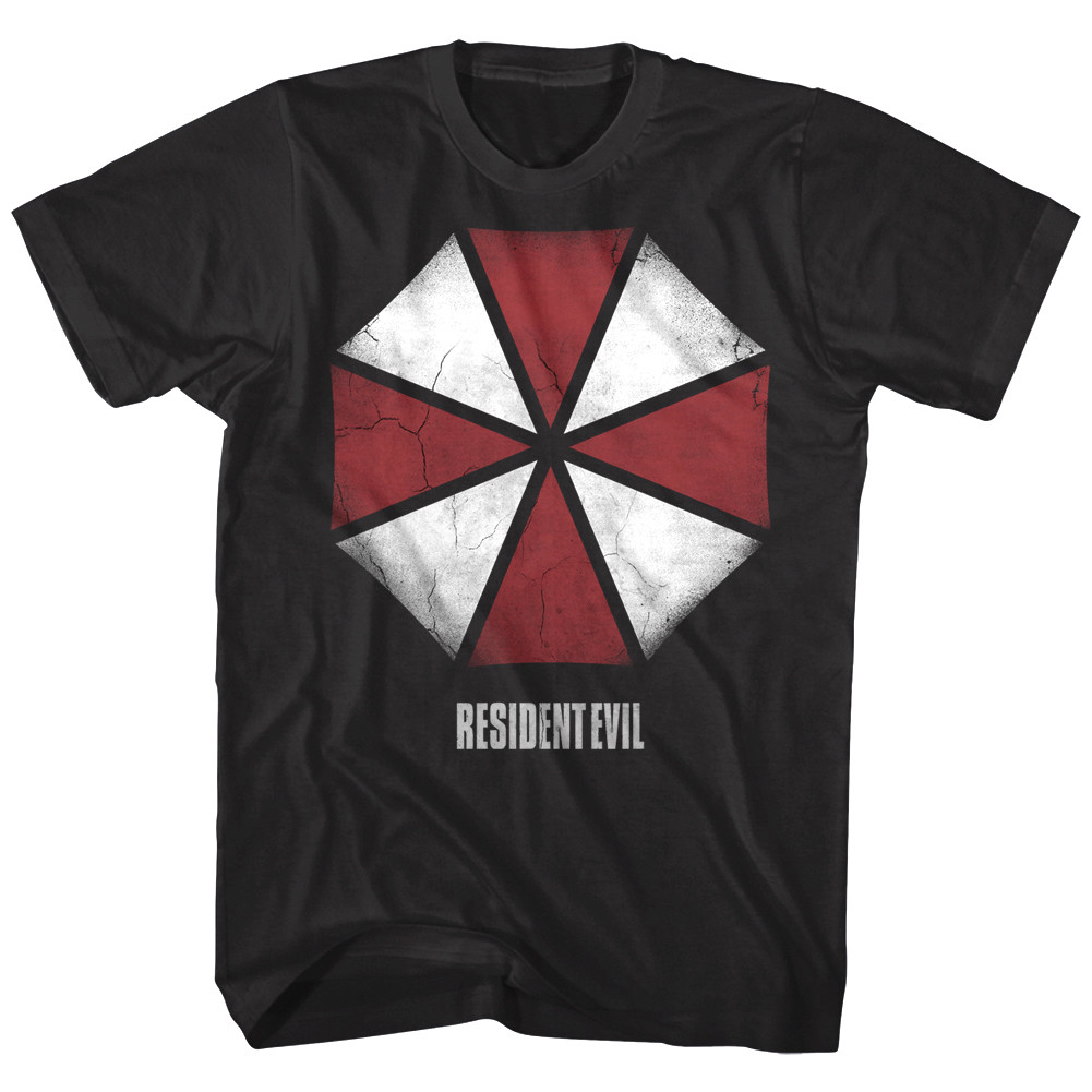Resident Evil Umbrella Corporation Mens T Shirt Vintage Logo