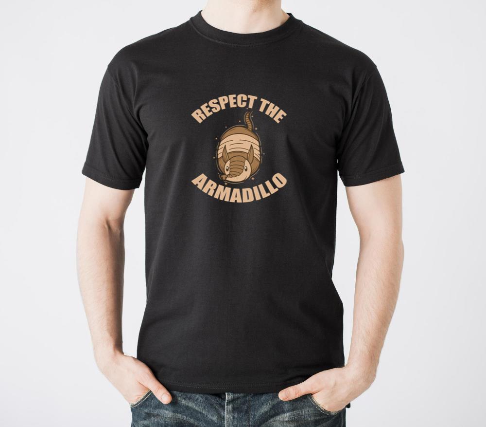 Respect the Armadillo Mammal - Unisex Standard T-Shirt