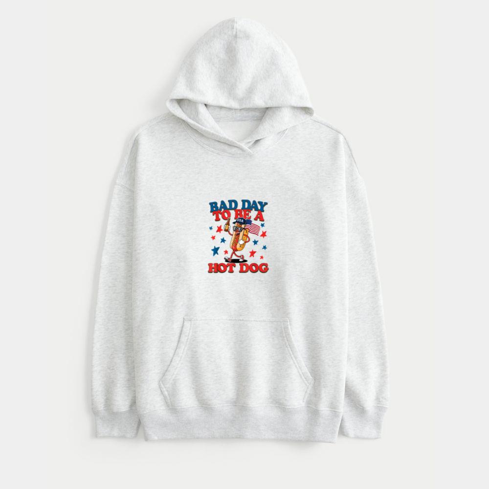 Retro Funny 4th Of July Patriotic Bad Day To Be A Hot Dog Men Women Kids 2