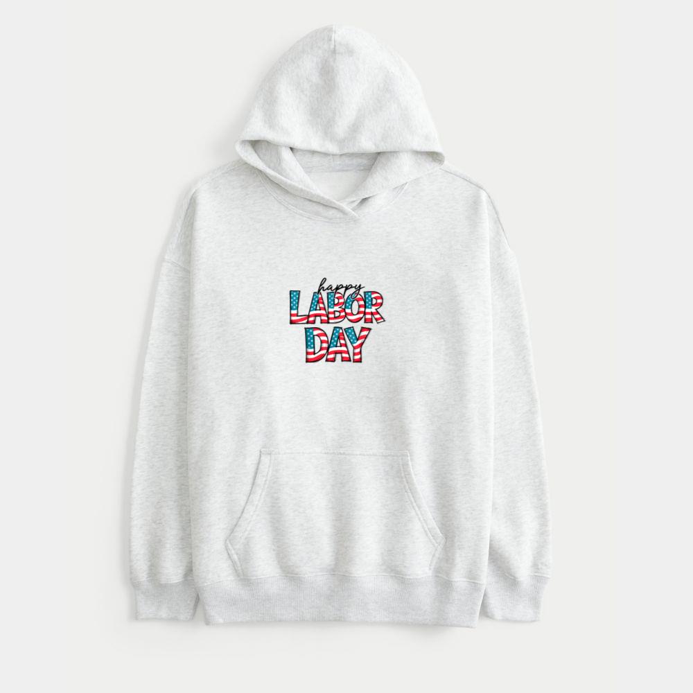 Retro Groovy Happy Labor Day Patriotic Labor Day Men Women 2