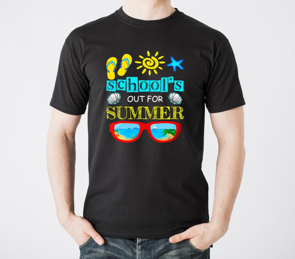 Retro Last Day Of School- Schools Out For Summer T - Unisex Standard T-Shirt