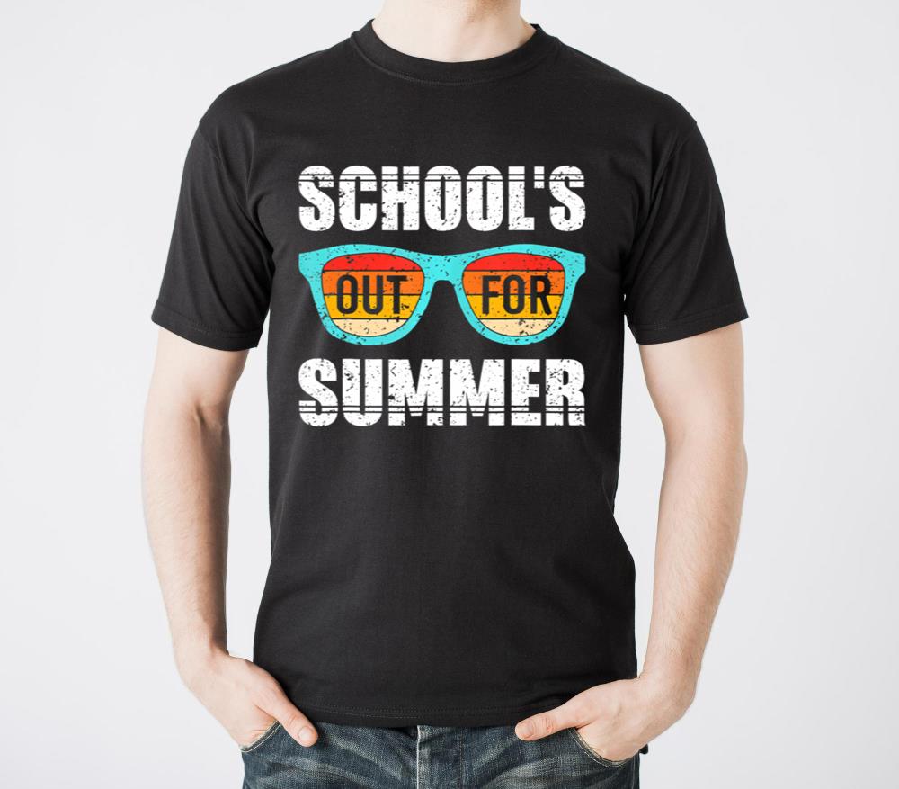 Retro Last Day Of School Schools Out For Summer Te4 - Unisex Standard T-Shirt