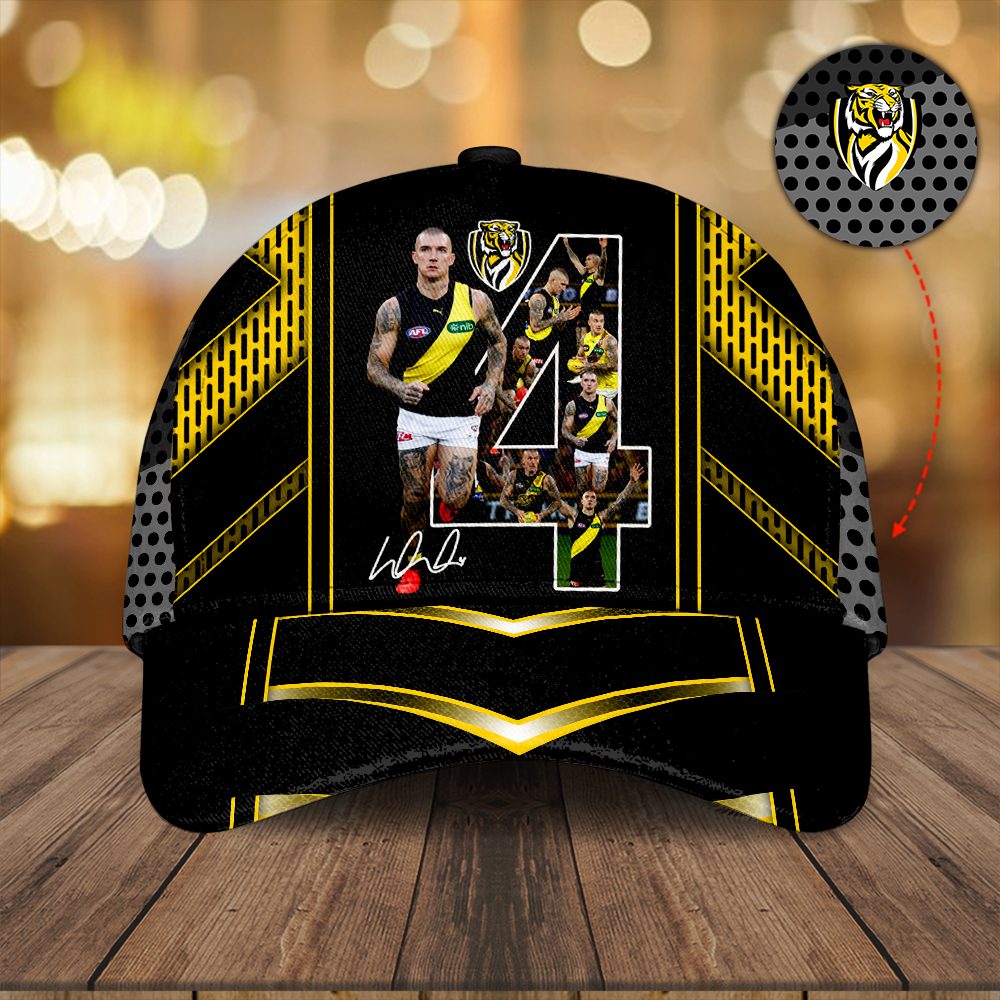 Richmond Fc X Dustin Martin Classic Cap Afl Matchup Number 4 Hat
