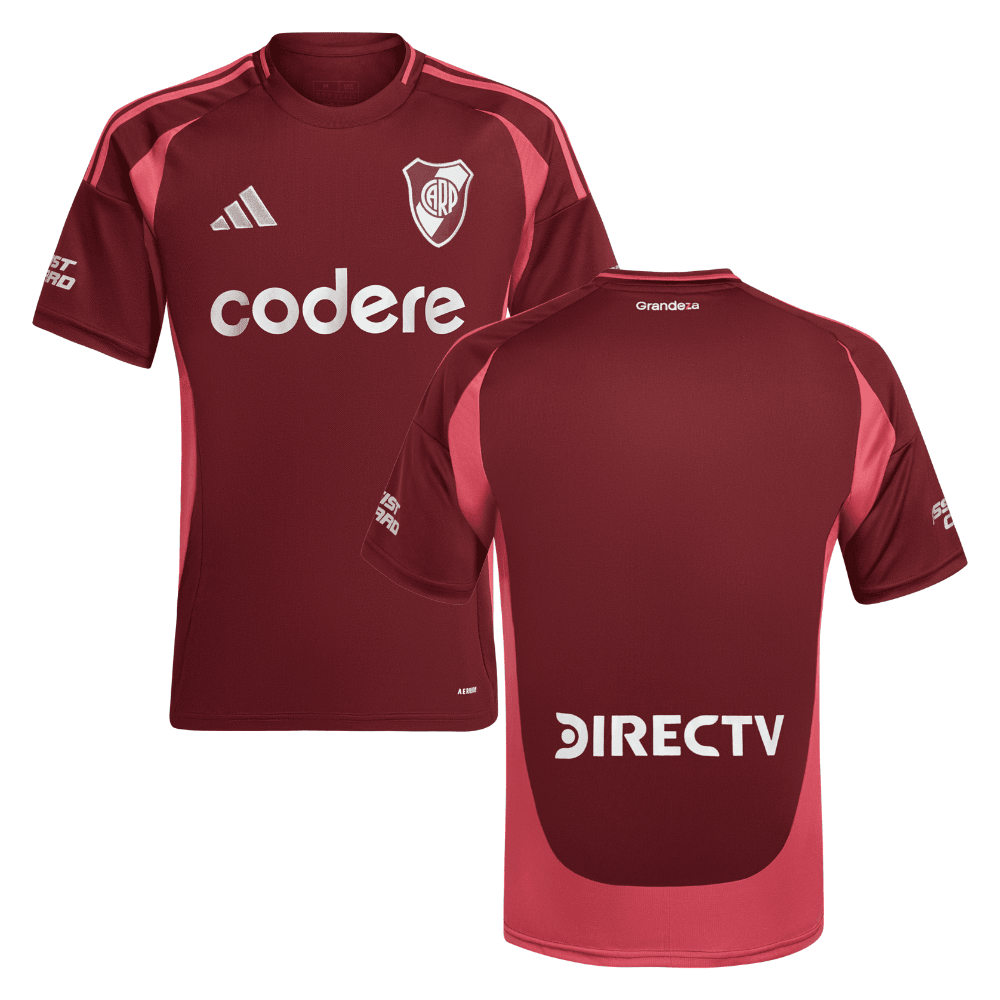 River Plate 2024-25 Away Match Jersey - Crimson