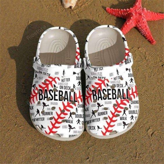 Runner Hitter Walk Shoes For Batter, Funny Baseball, Kids Crocs, Gift Birthday
