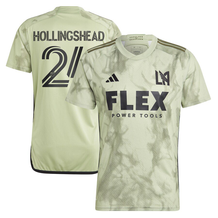 Ryan Hollingshead LAFC 2024 Smokescreen Replica Player Jersey - Green
