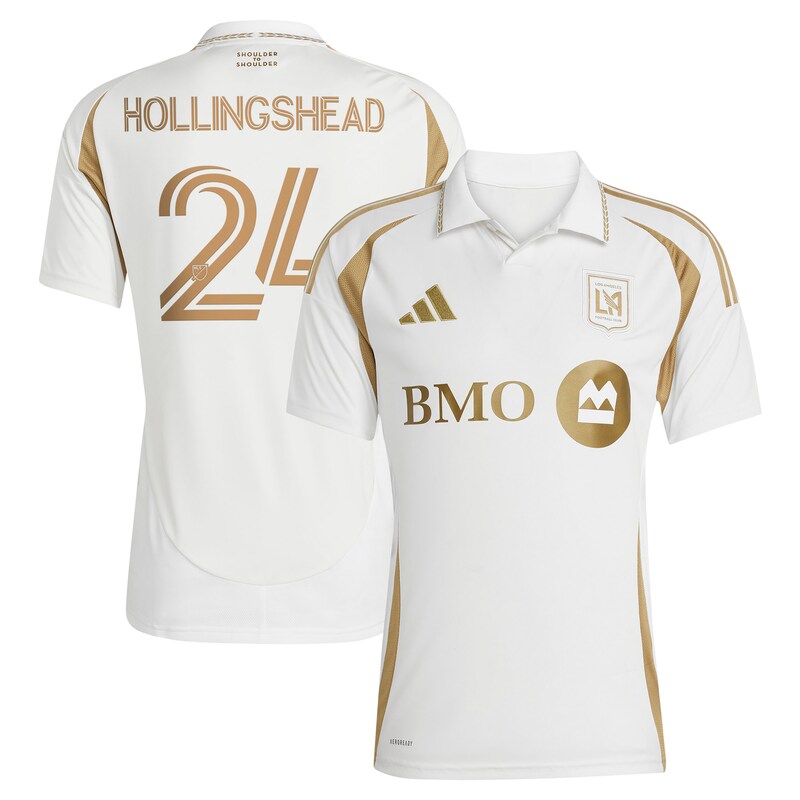Ryan Hollingshead LAFC 2025 Secondary Replica Player Jersey - White