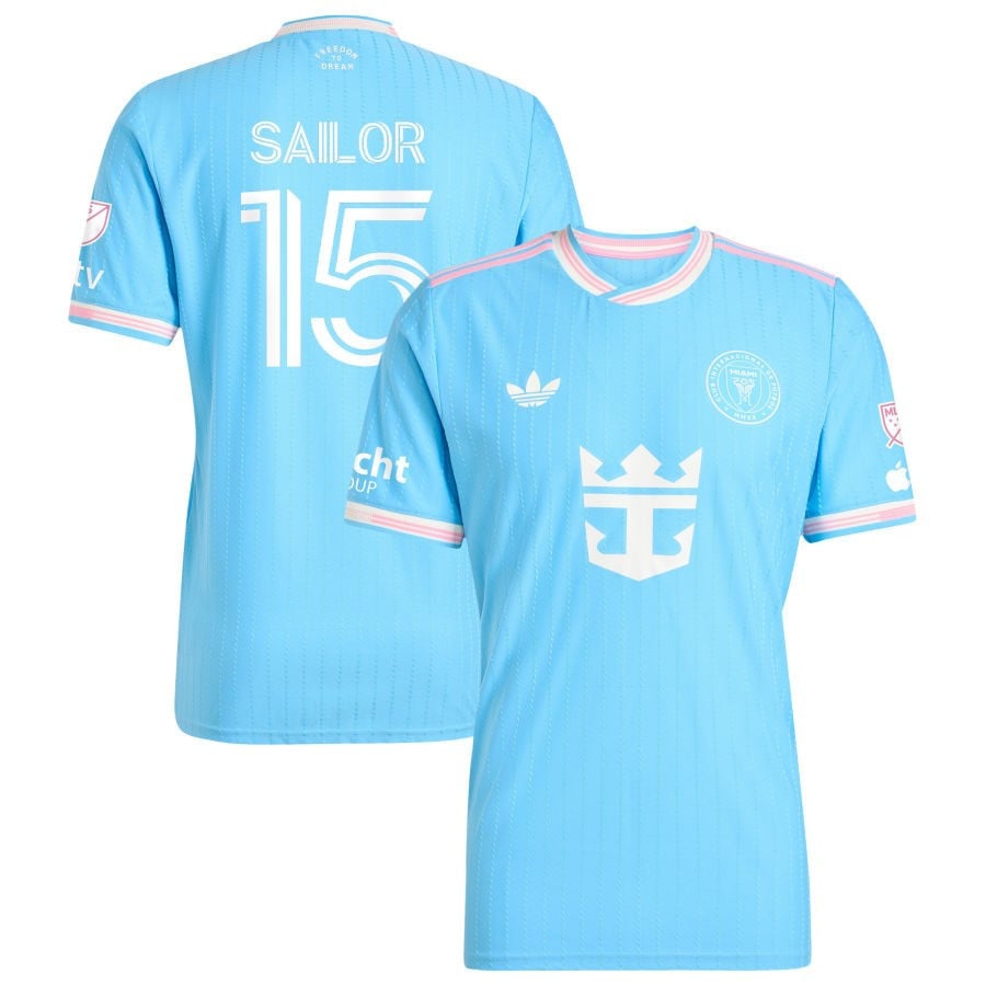 Ryan Sailor 15 Inter Miami CF Originals 2025 Third Men Jersey - Blue