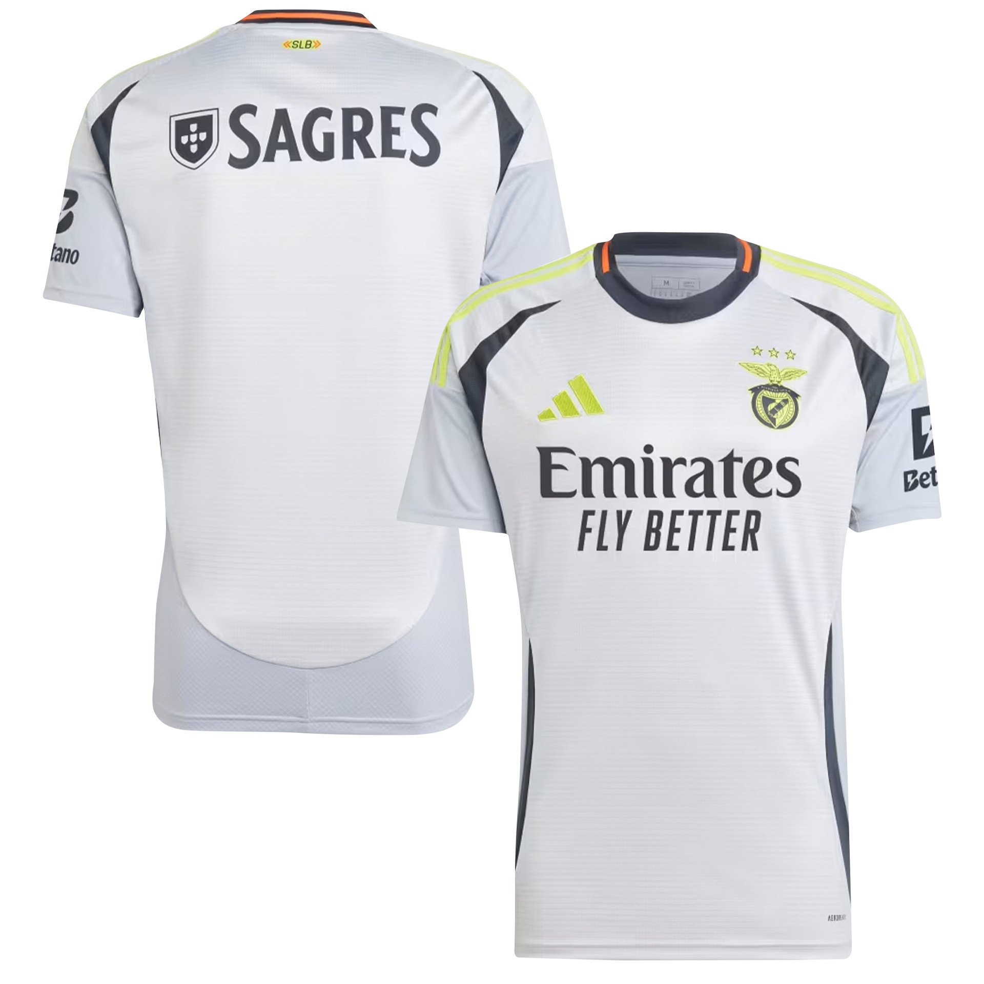 S.L. Benfica 2024/25 Third Men Jersey - White