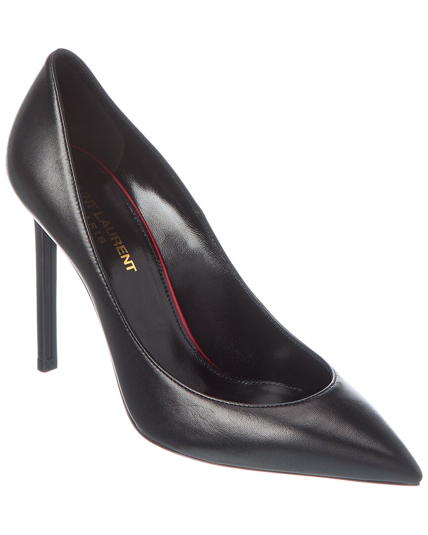 Saint Laurent Anja 105 Escarpin Leather Pump