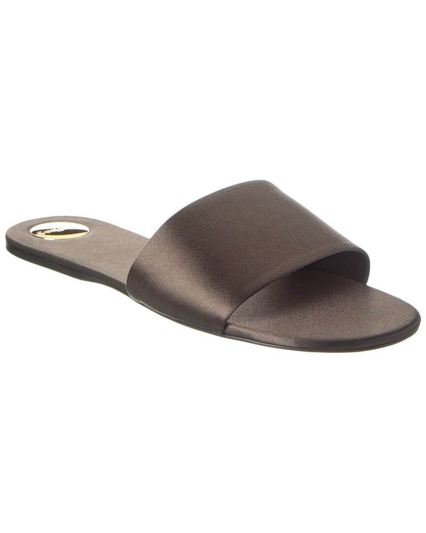 Saint Laurent Carlyle Satin Sandal