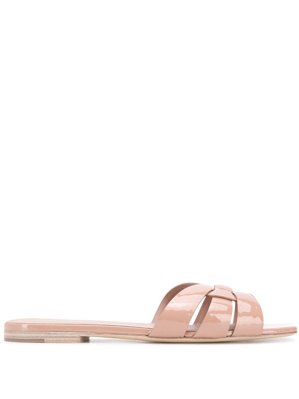 Saint Laurent Nu Pieds Tribute 05 Patent Leather Sandals