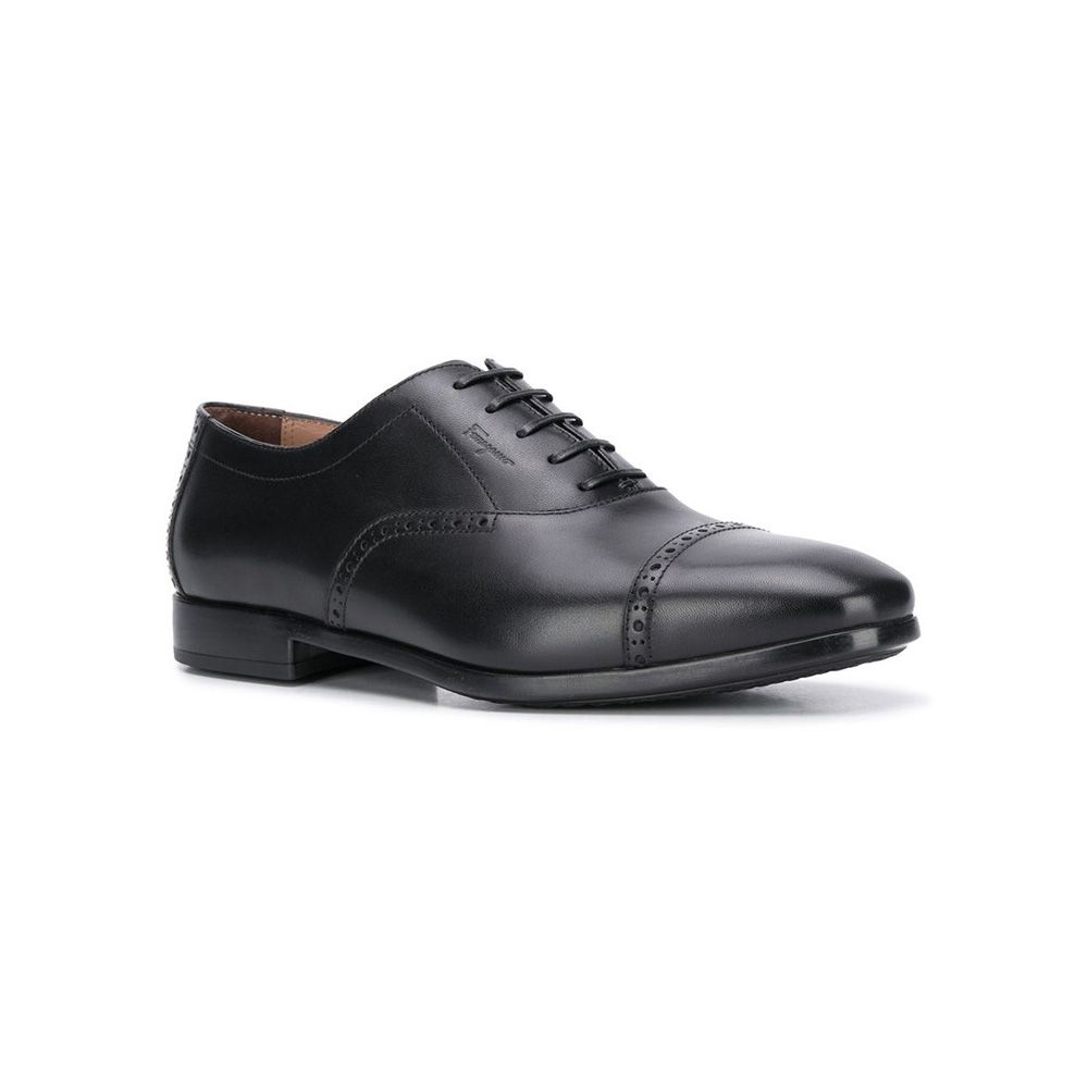 Salvatore Ferragamo Lace-Up Shoes Black 0735220