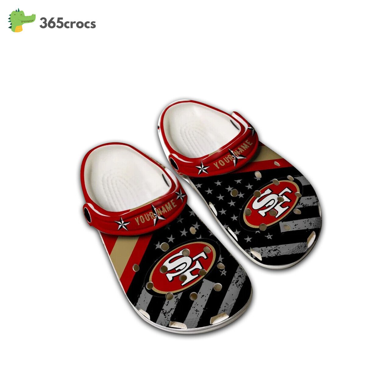 San Francisco 49Ers Nfl Clogs Show Off Your Team Spirit In Style