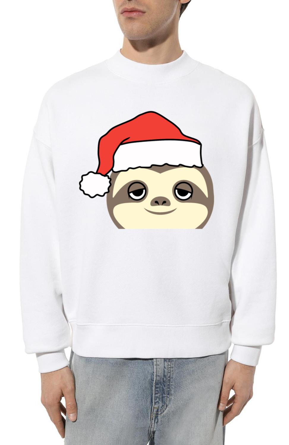 Santa Sloth_2 - Unisex Sweatshirt