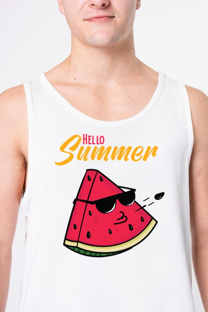 say hello to summer for summer lover - Unisex Tank Top