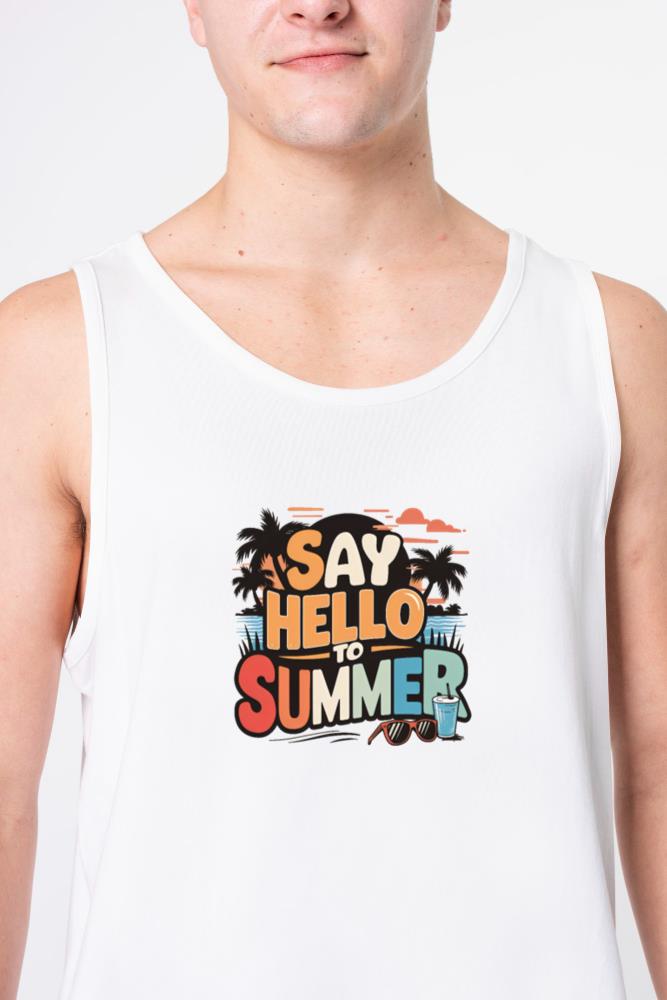 say hello to summer - Unisex Tank Top