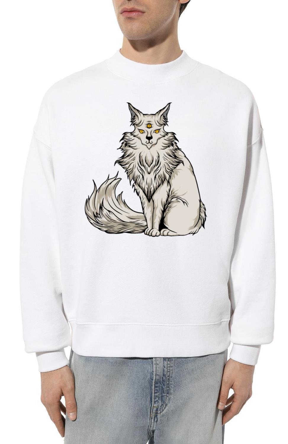 scary cat_2 - Unisex Sweatshirt