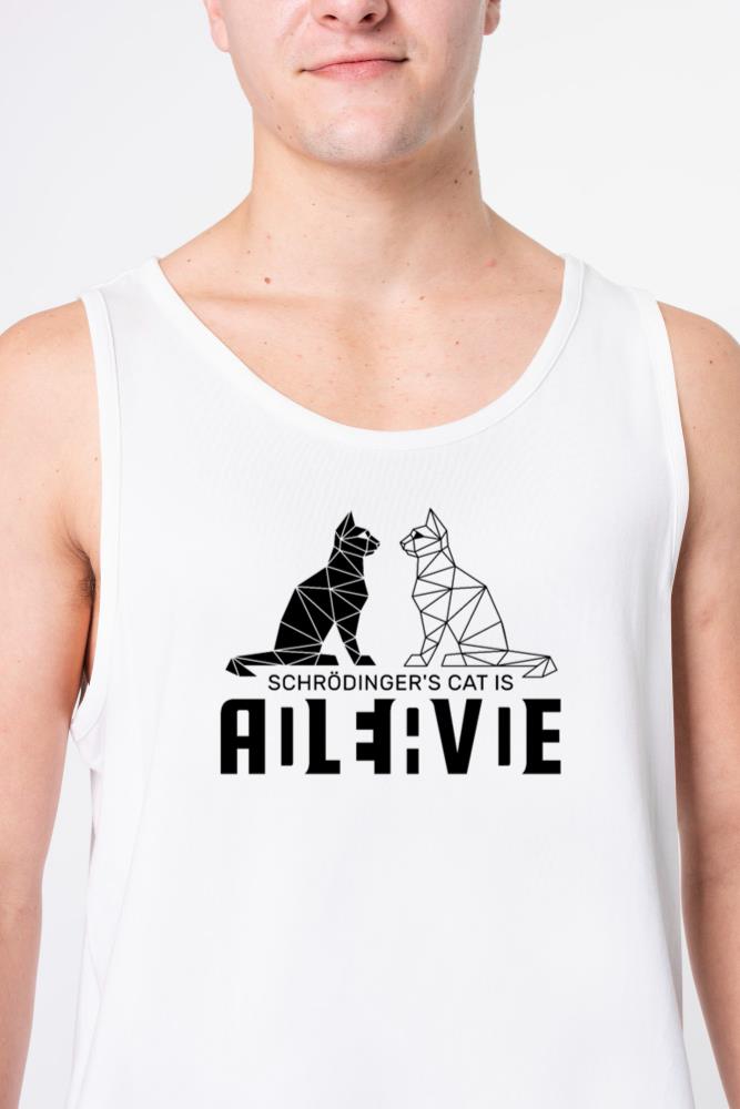 Schrödinger's Cat Is Dead and Alive - Unisex Tank Top