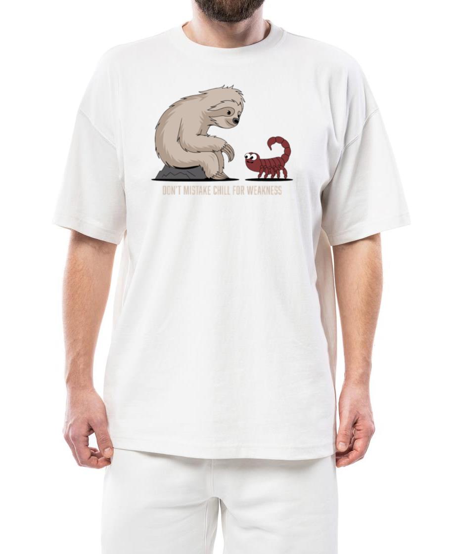 Scorpio Zodiac Sloth_ Don't Mistake Chill For - Unisex Standard T-Shirt