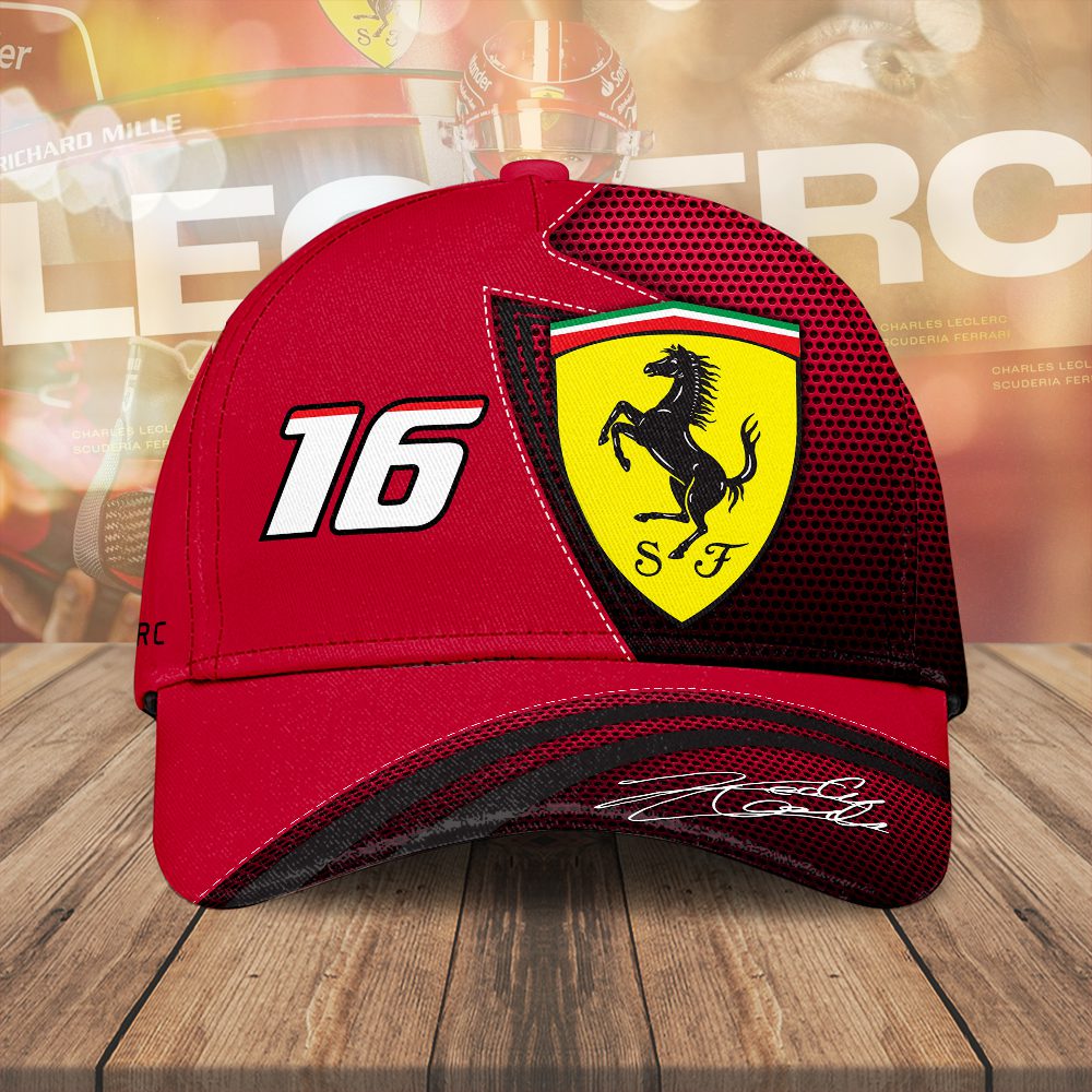 Scuderia Ferrari X Charles Leclerc Classic Cap Cgn5110