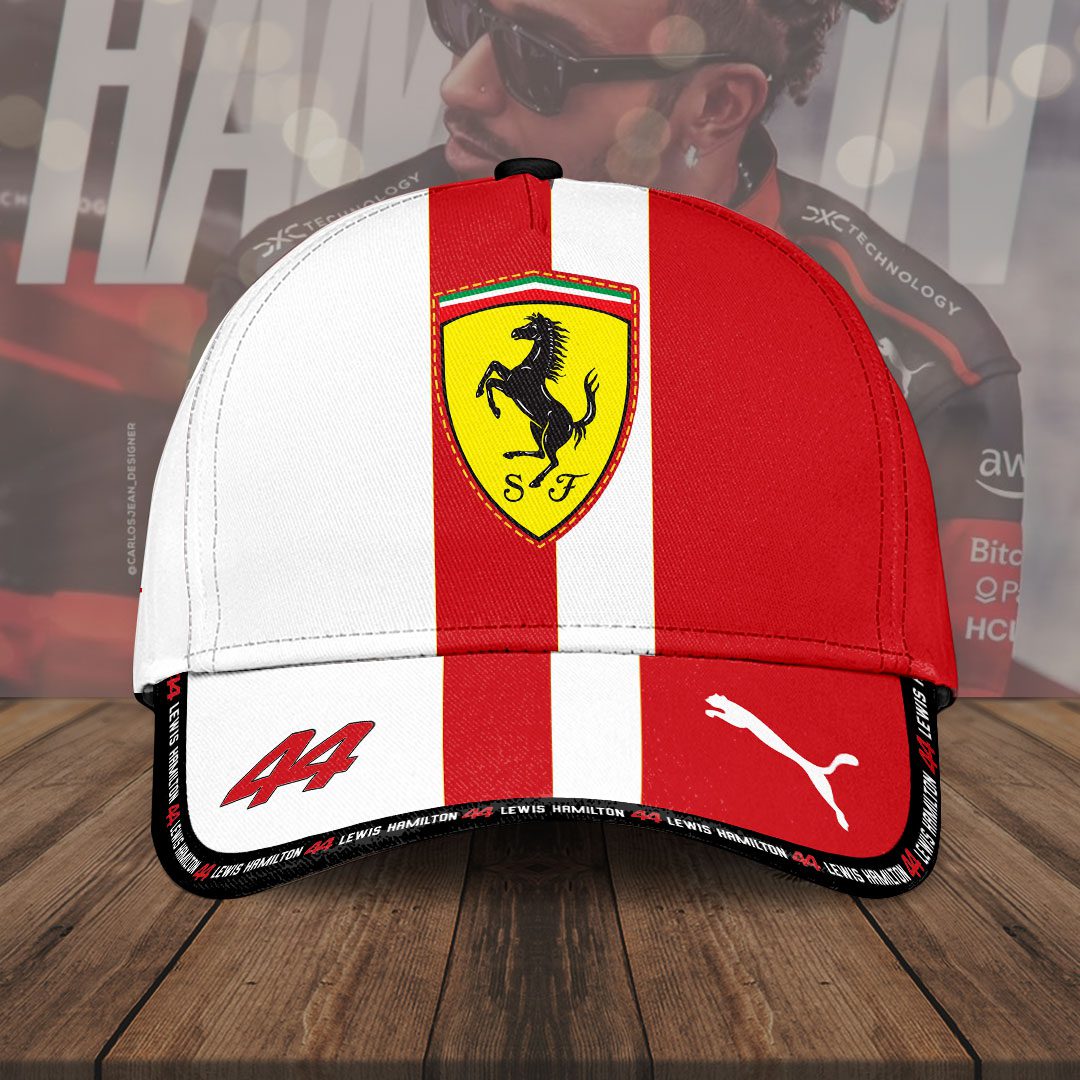 Scuderia Ferrari X Lewis Hamilton Classic Cap Cgn5145