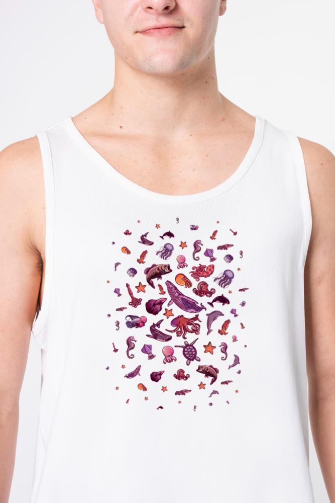 Sea Animal Marine Animal Aquarist Biologist Fish - Unisex Tank Top