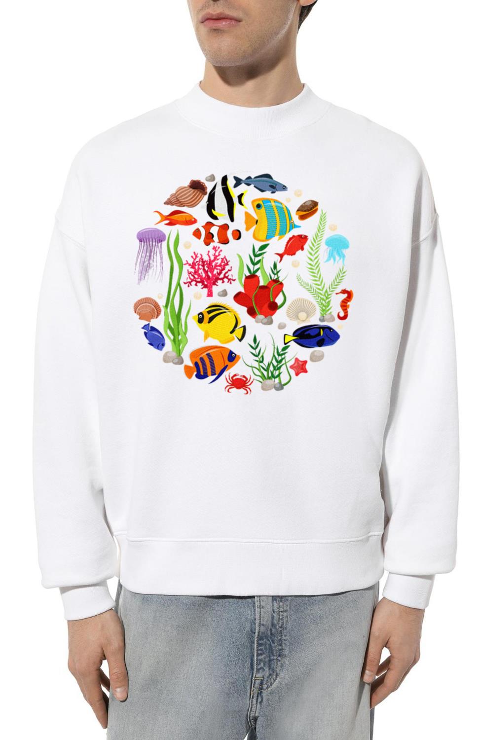 Sea Animal Oceans Clownfish Aquarium - Unisex Sweatshirt