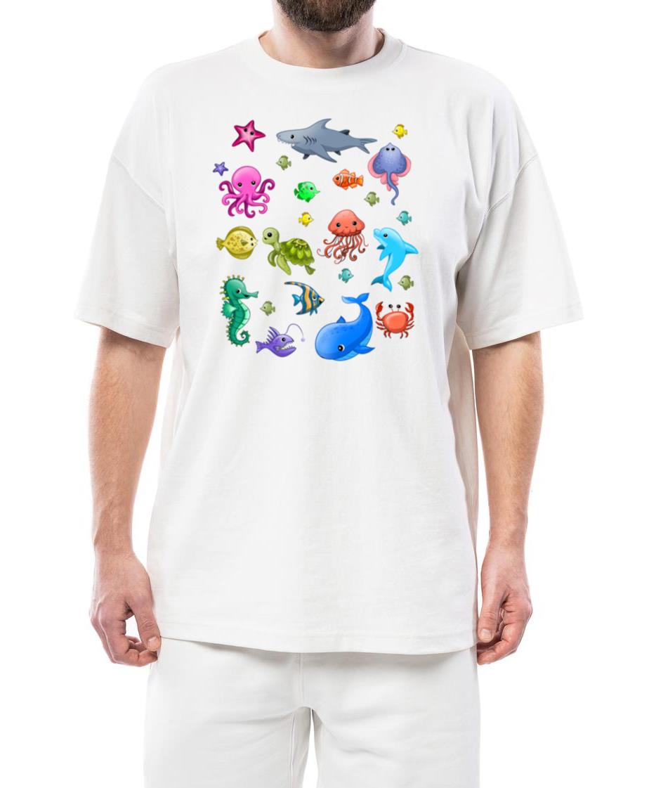 Sea Animals Children Ocean Creatures Clownfish - Unisex Standard T-Shirt
