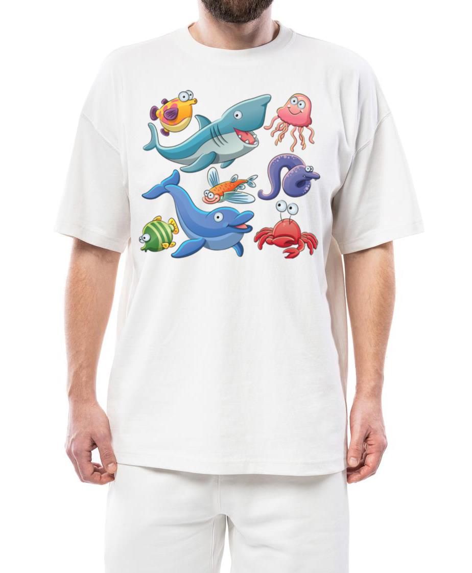 Sea Animals - Unisex Standard T-Shirt