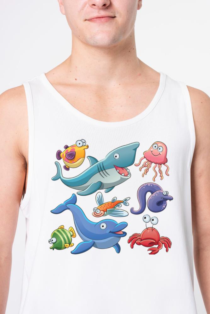 Sea Animals - Unisex Tank Top