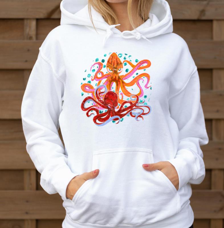 sea creature ocean animal octopus gift octopus - Unisex Hoodie