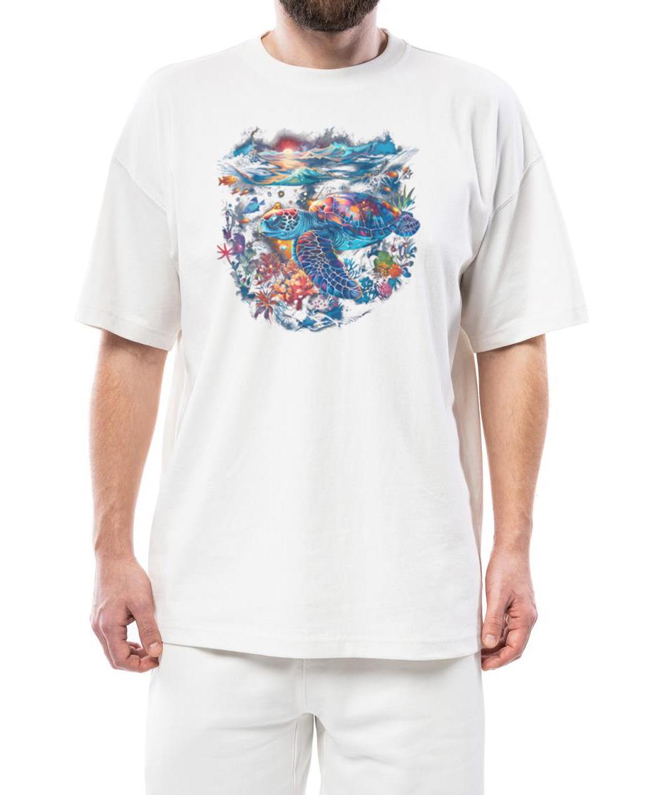 Sea Turtle Beach Lover Ocean Animal Graphic - Unisex Standard T-Shirt