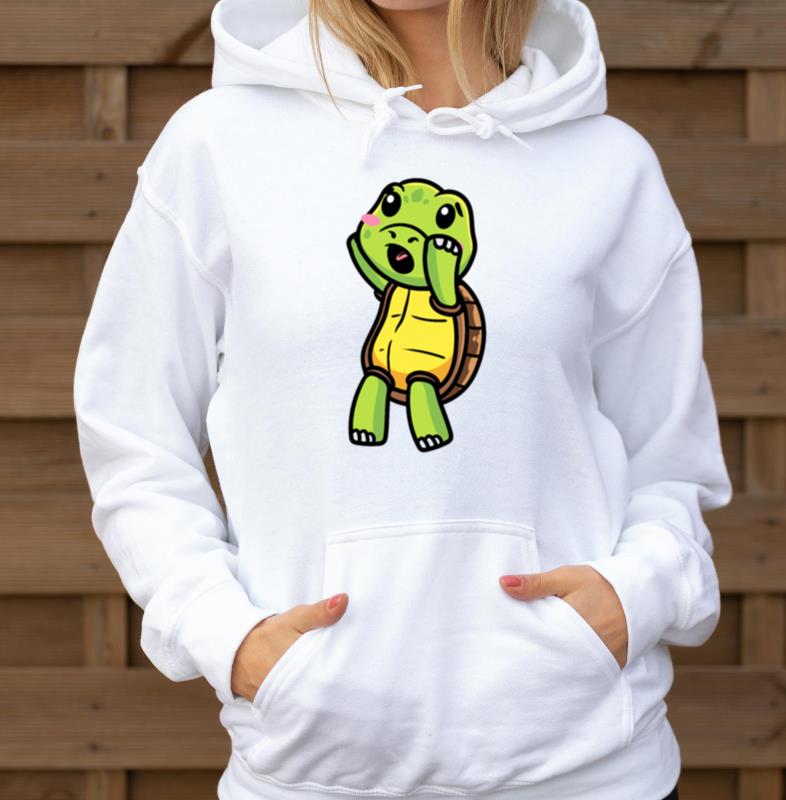 Sea Turtle Emoticon Ocean Animal Tortoise Lover_1 - Unisex Hoodie