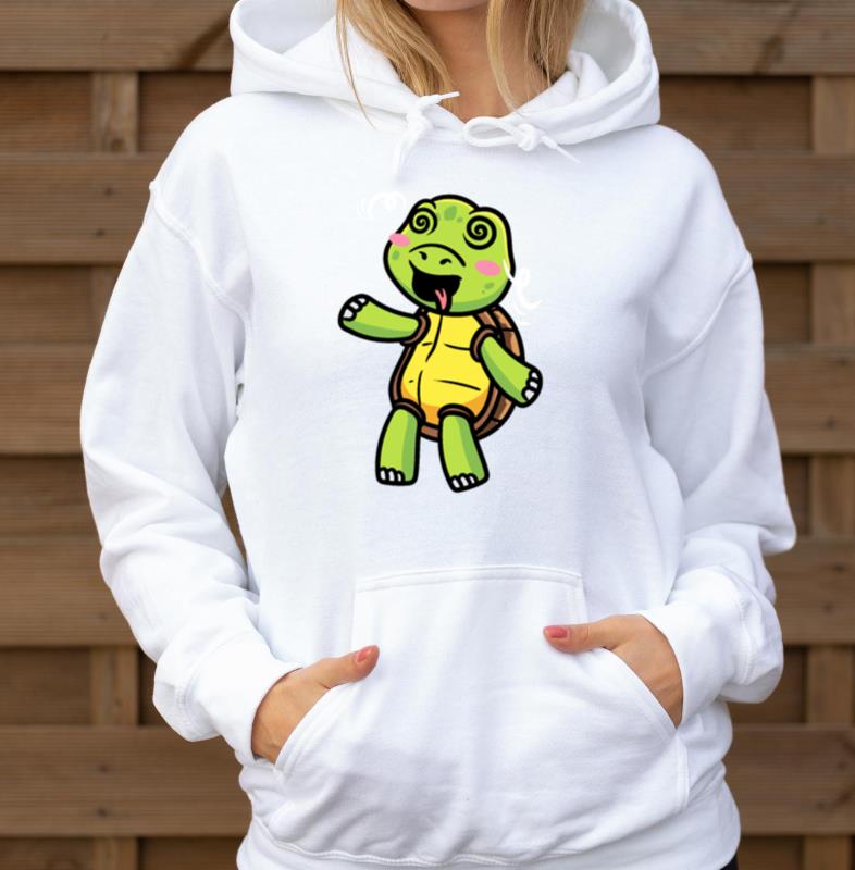 Sea Turtle Emoticon Tortoise Lover Ocean Animal - Unisex Hoodie