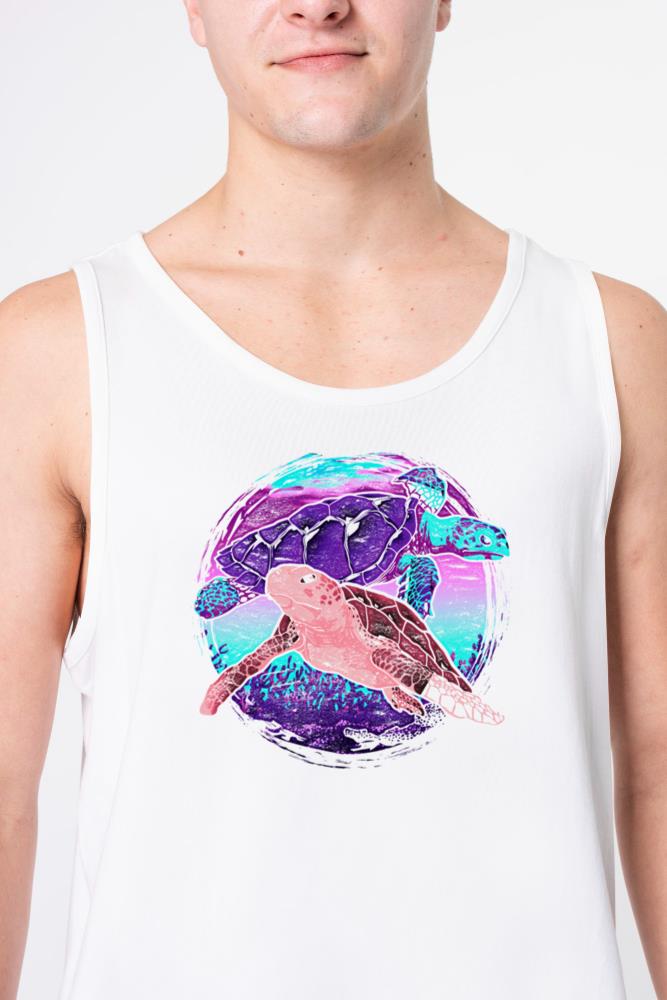Sea turtle ocean animal gift turtle - Unisex Tank Top