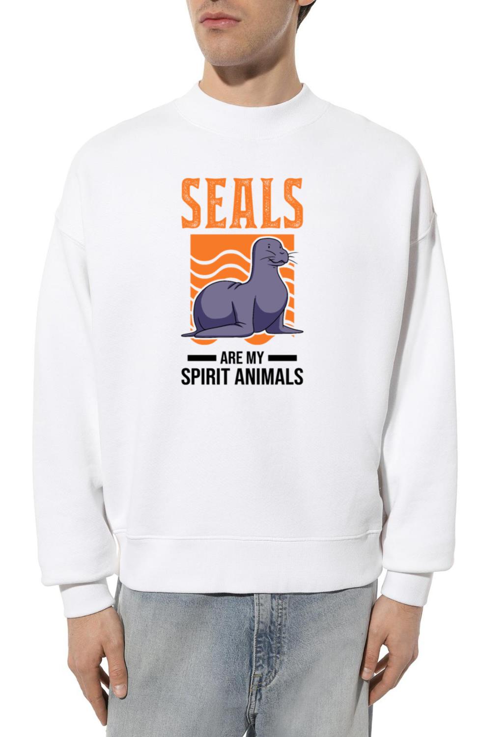 Seal Spirit Animal Sea Lion - Unisex Sweatshirt
