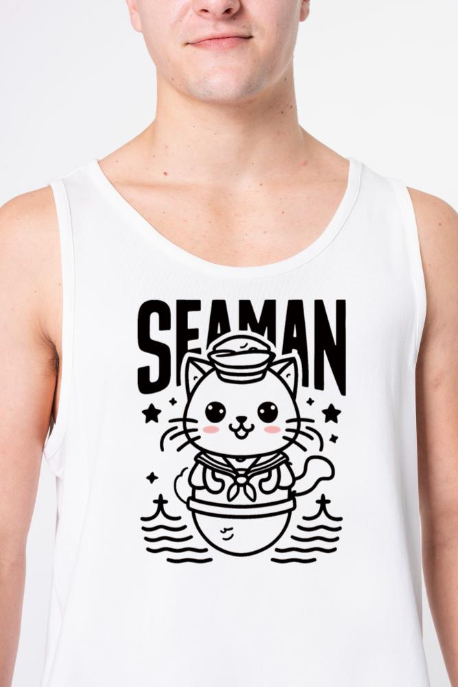 Seaman Cat Lover - Unisex Tank Top