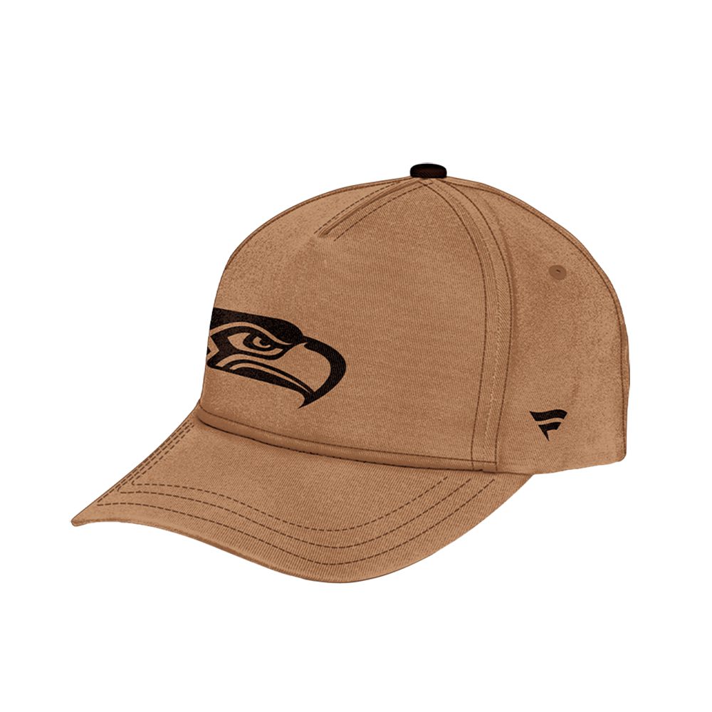 Seattle Seahawks Nfl Veterans Salute To Service Brown Personalized Classic Baseball Cap