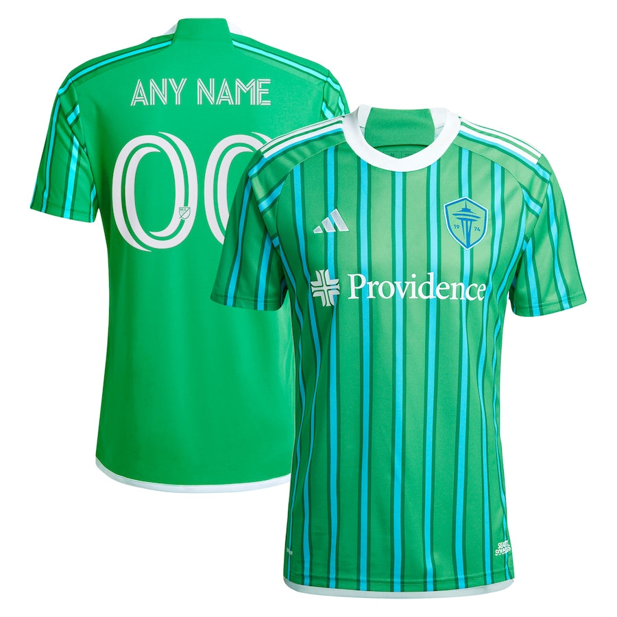 Seattle Sounders FC adidas 2024 The Anniversary Kit Custom JerseyÃ‚ - Green