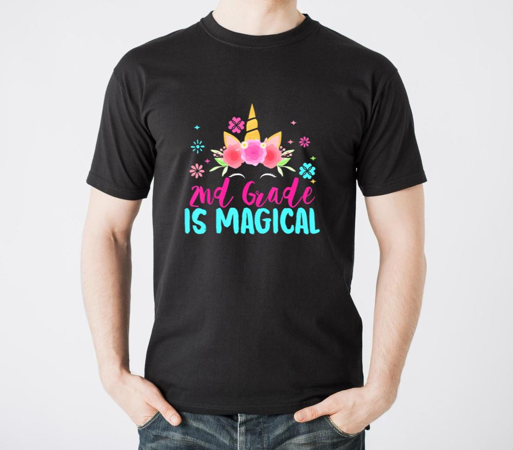 Second Grade is Magical Back To School 2nd Grade U - Unisex Standard T-Shirt