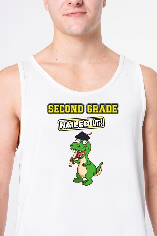 Second Grade Nailed It Primary Elementary School_1 - Unisex Tank Top