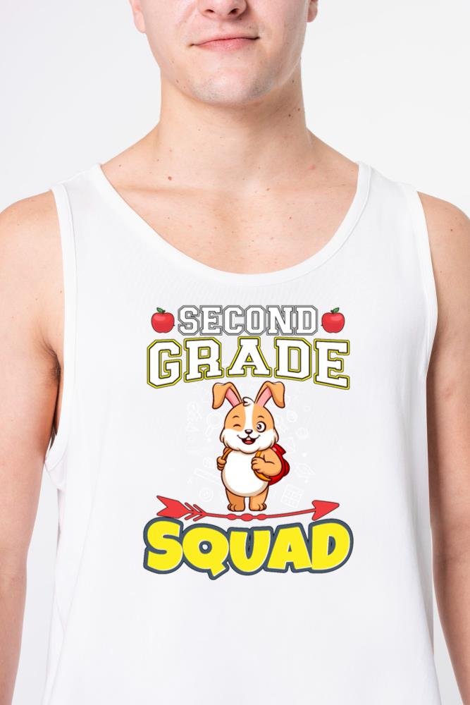 Second Grade Squad Elementary Primary School_10 - Unisex Tank Top