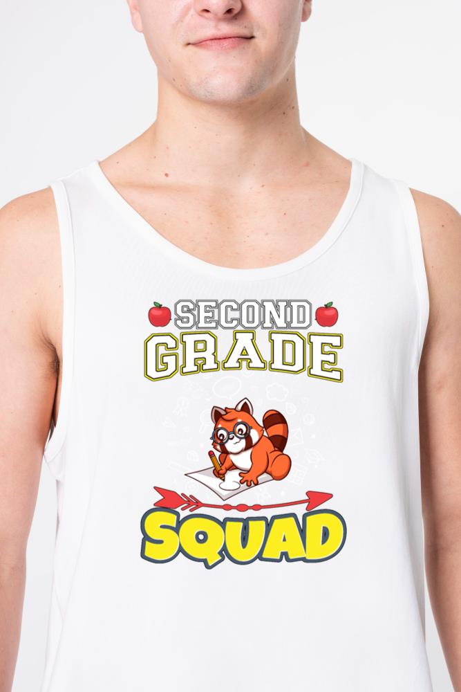 Second Grade Squad Elementary Primary School_12 - Unisex Tank Top