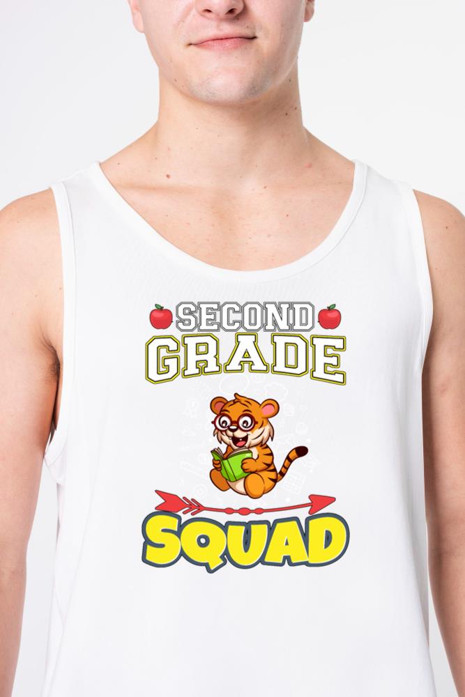 Second Grade Squad Elementary Primary School_14 - Unisex Tank Top