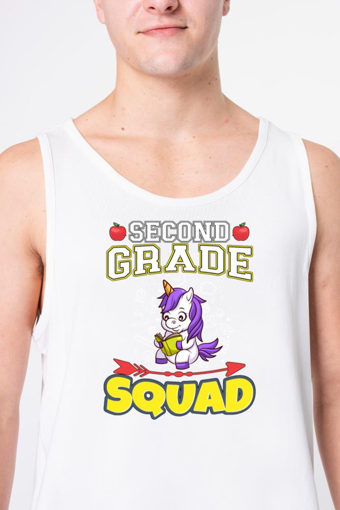Second Grade Squad Elementary Primary School_15 - Unisex Tank Top
